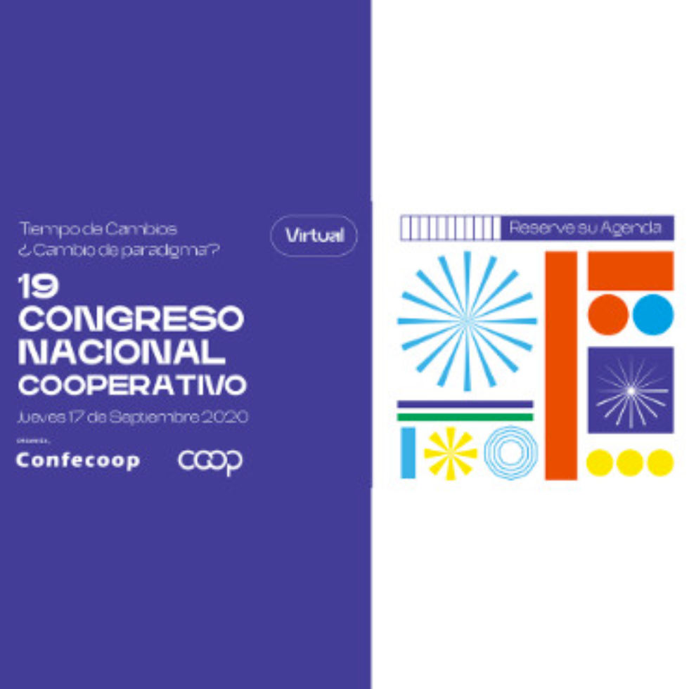 19° Congreso Nacional Cooperativo Virtual y abierto, soluciones distintas a problemas diferentes