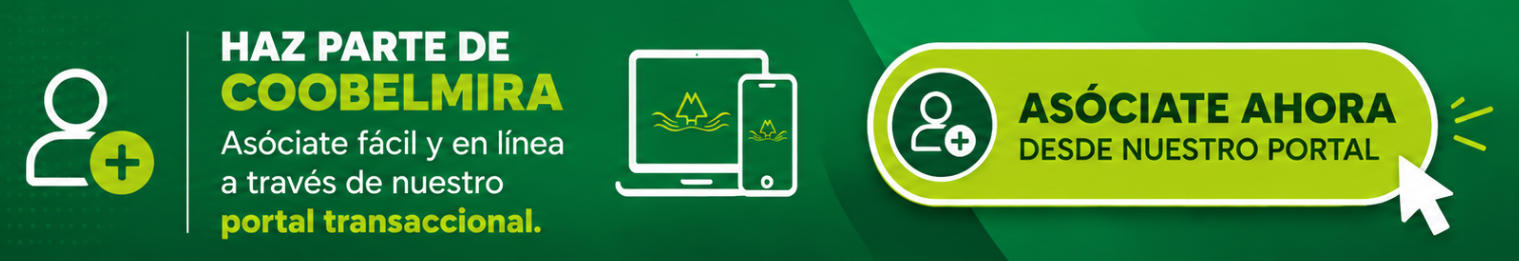 Asóciate ahora desde nuestro portal transaccional